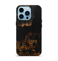 iPhone 14 Pro Wood Live Edge Phone Case - Evaleen (Pattern, 729136)