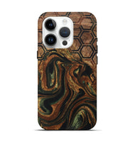 iPhone 15 Pro Wood Live Edge Phone Case - Judye (Pattern, 729139)