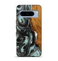 Pixel 8 Pro Wood Live Edge Phone Case - Ashu (Green, 729154)