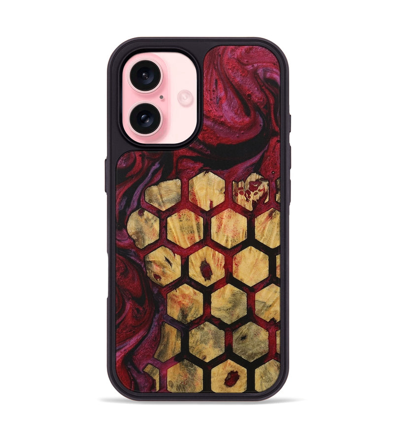 iPhone 16 Wood Phone Case - Jeffie (Pattern, 729173)