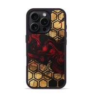 iPhone 16 Pro Wood Phone Case - Austyn (Pattern, 729187)