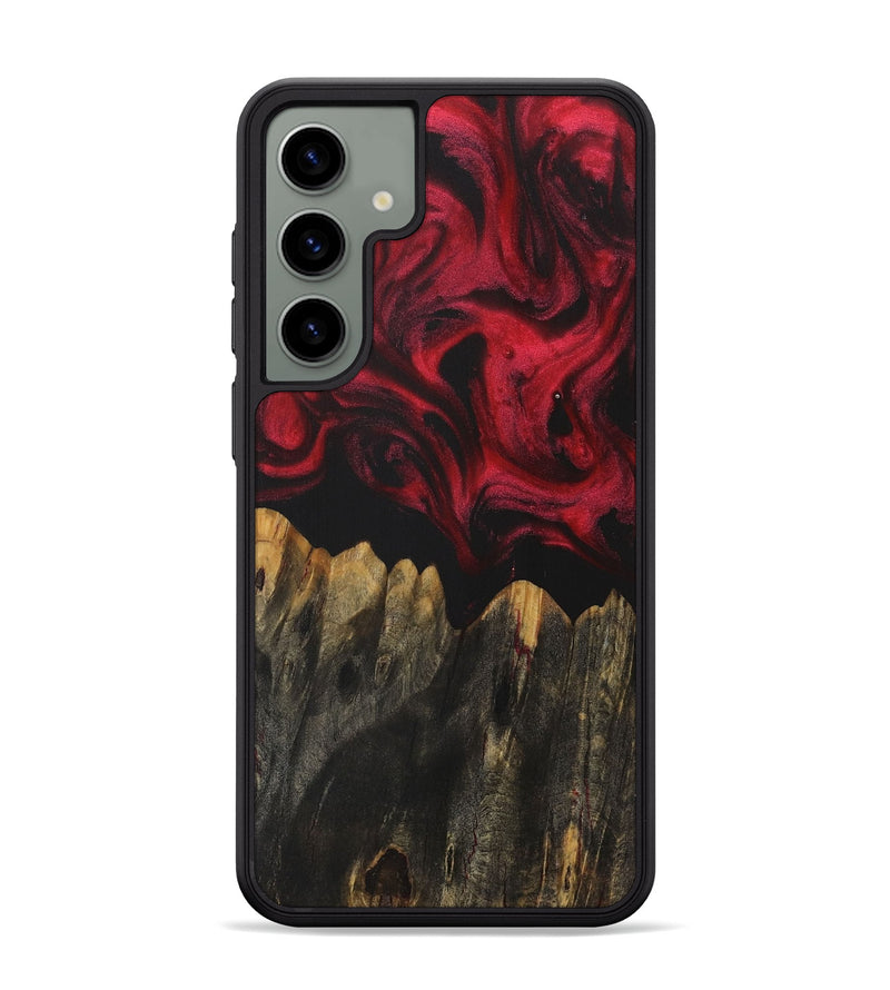 Galaxy S24 Plus Wood Phone Case - Rosetta (Red, 729195)