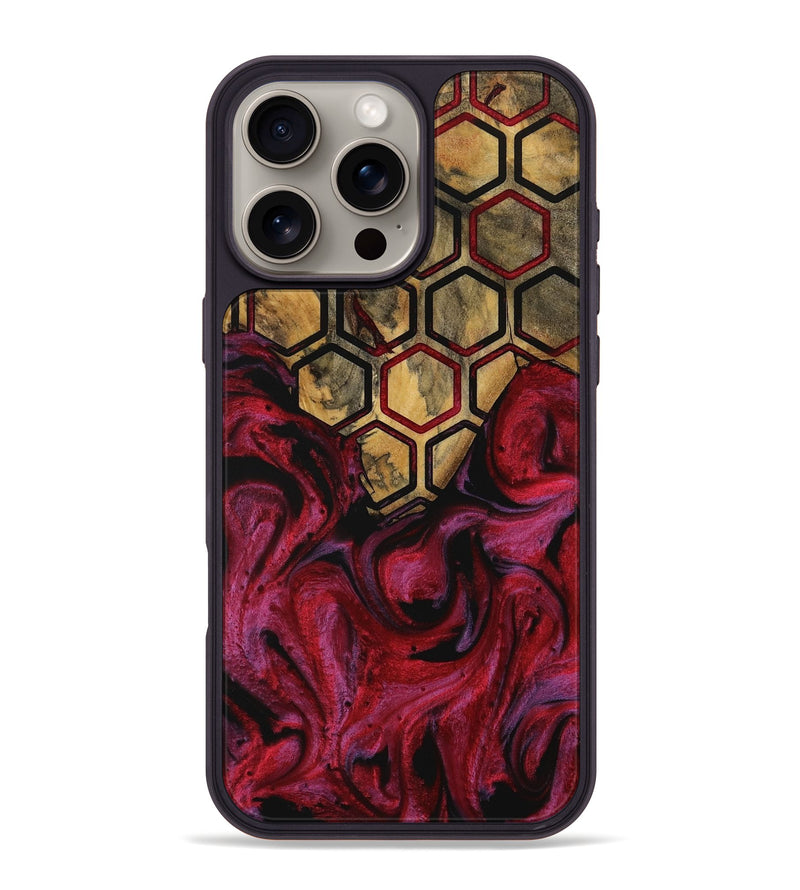 iPhone 16 Pro Max Wood Phone Case - Gaye (Pattern, 729276)