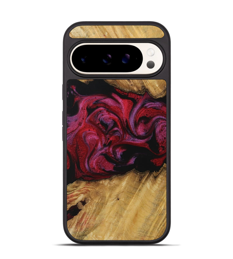 Pixel 9 Pro Wood Phone Case - Rieni (Red, 729281)