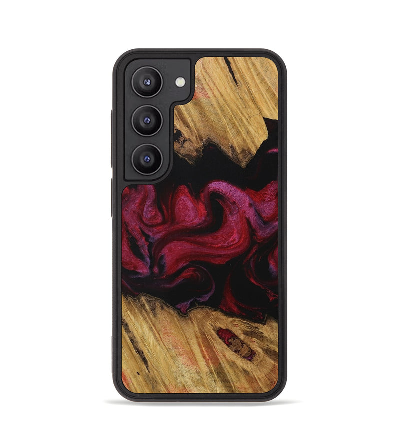 Galaxy S23 Wood Phone Case - Antoni (Red, 729299)