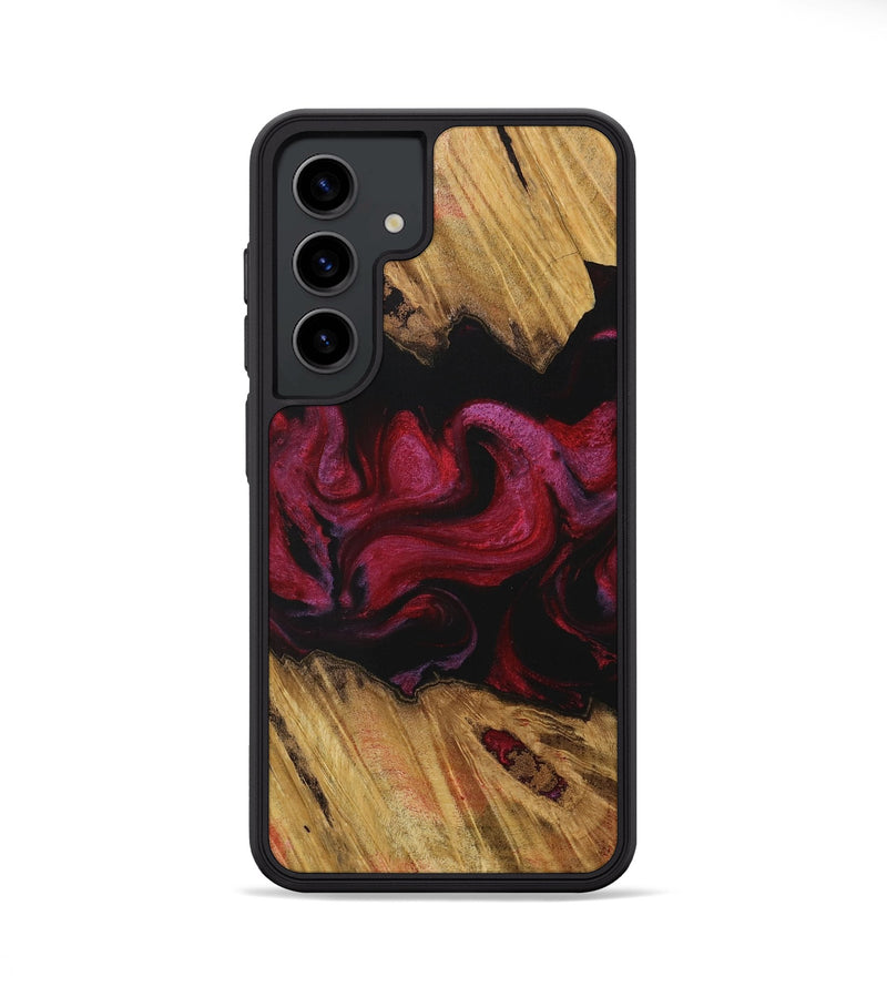 Galaxy S24 Wood Phone Case - Antoni (Red, 729299)