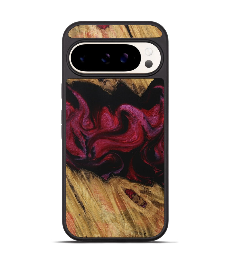 Pixel 9 Pro Wood Phone Case - Antoni (Red, 729299)