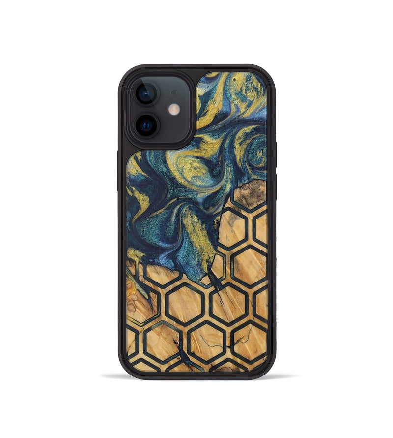 iPhone 12 mini Wood Phone Case - Anabel (Pattern, 729336)