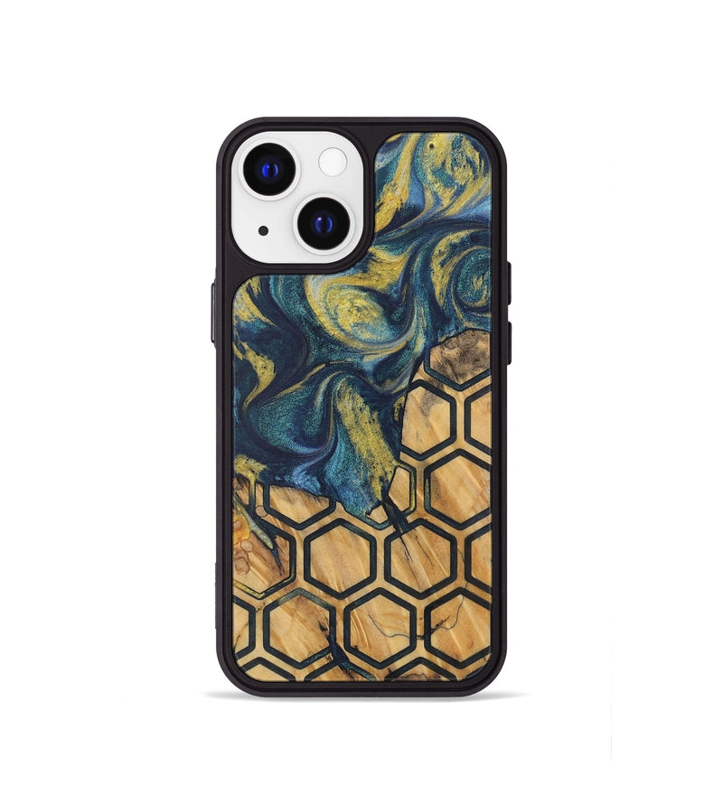 iPhone 13 mini Wood Phone Case - Anabel (Pattern, 729336)