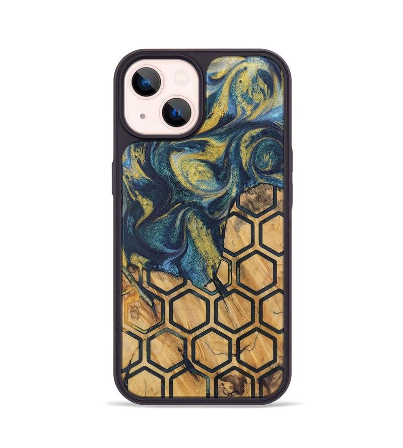 iPhone 14 Wood Phone Case - Anabel (Pattern, 729336)