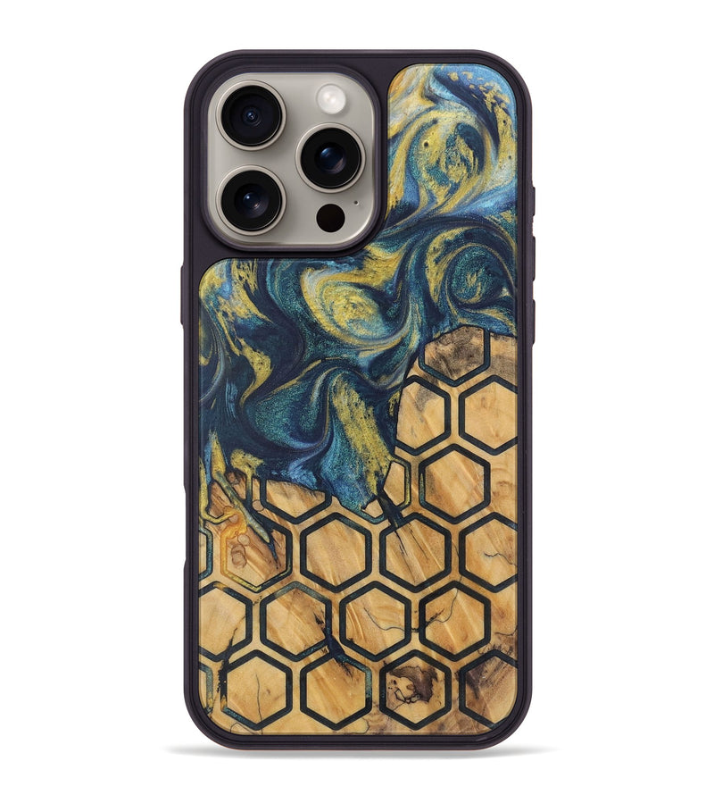 iPhone 16 Pro Max Wood Phone Case - Anabel (Pattern, 729336)