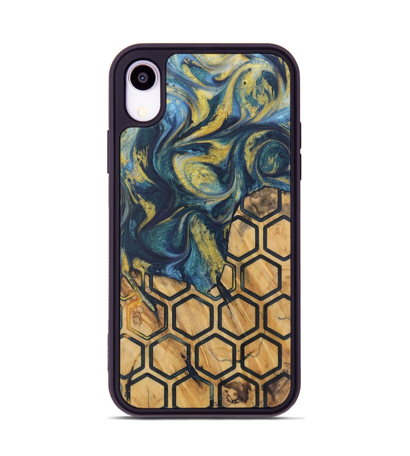 iPhone Xr Wood Phone Case - Anabel (Pattern, 729336)