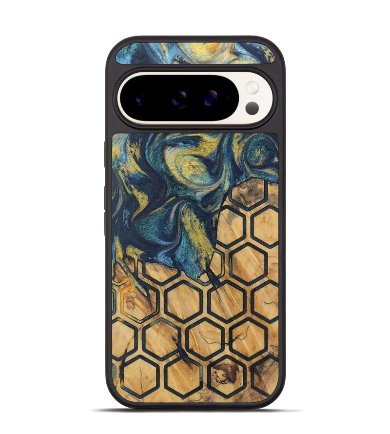 Pixel 9 Wood Phone Case - Anabel (Pattern, 729336)