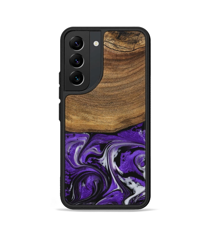 Galaxy S22 Wood Phone Case - Malory (Purple, 729381)