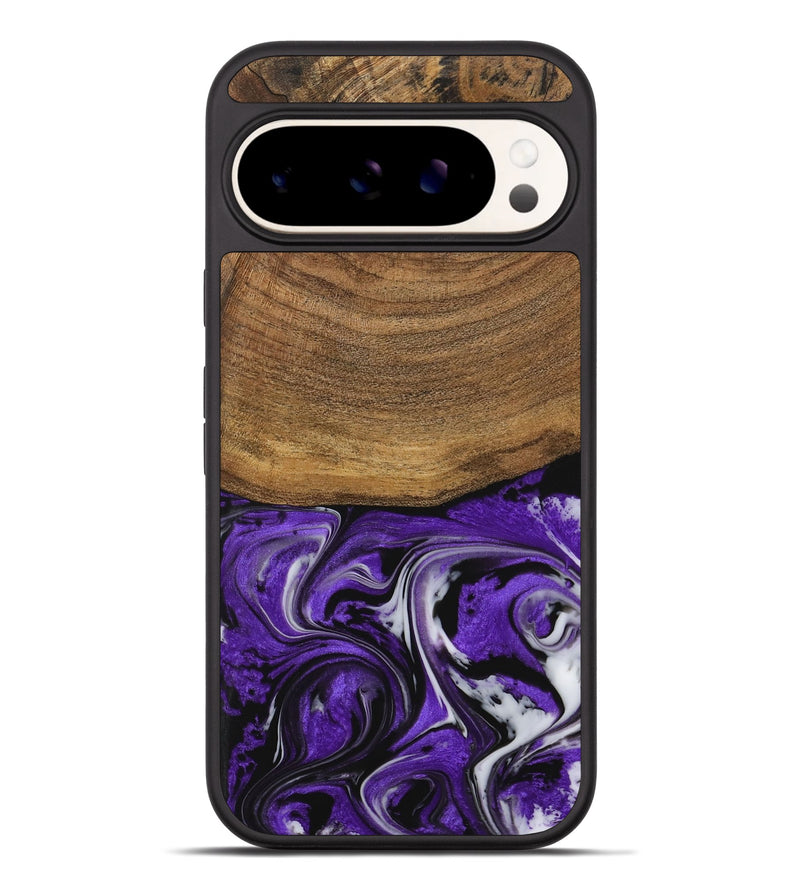 Pixel 9 Pro XL Wood Phone Case - Malory (Purple, 729381)