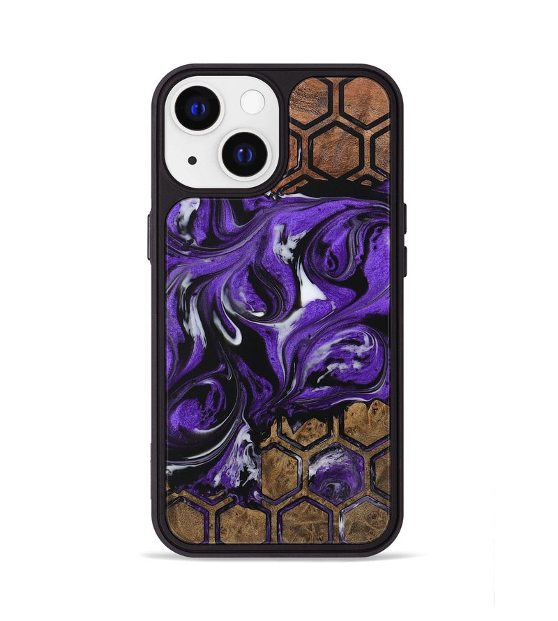 iPhone 13 Wood Phone Case - Daphine (Pattern, 729388)