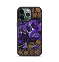 iPhone 13 Pro Wood Phone Case - Daphine (Pattern, 729388)