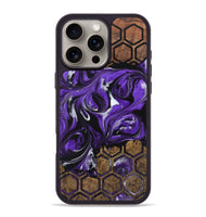 iPhone 16 Pro Max Wood Phone Case - Daphine (Pattern, 729388)