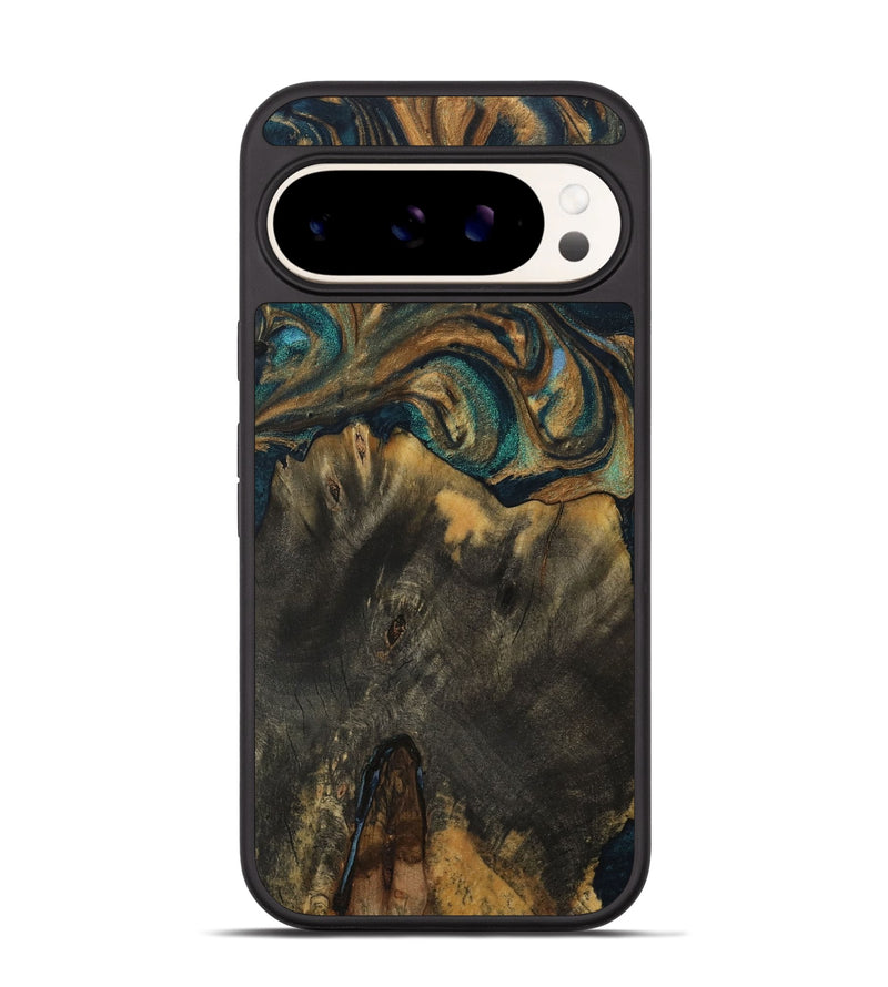 Pixel 9 Pro Wood Phone Case - Jessy (Green, 729401)