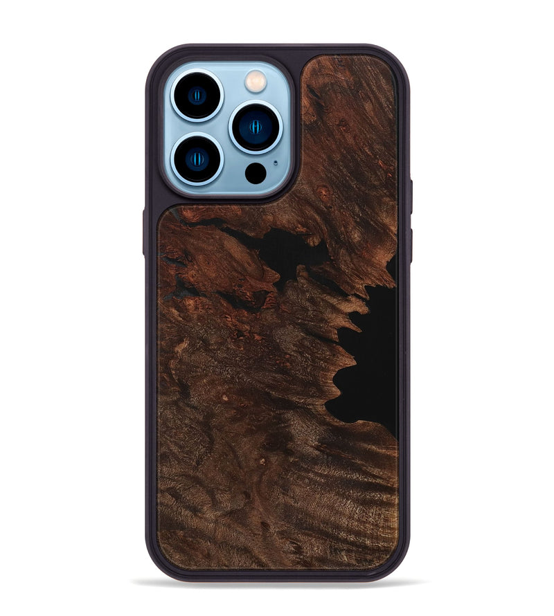 iPhone 14 Pro Max Wood Phone Case - Caine (Wood Burl, 729402)