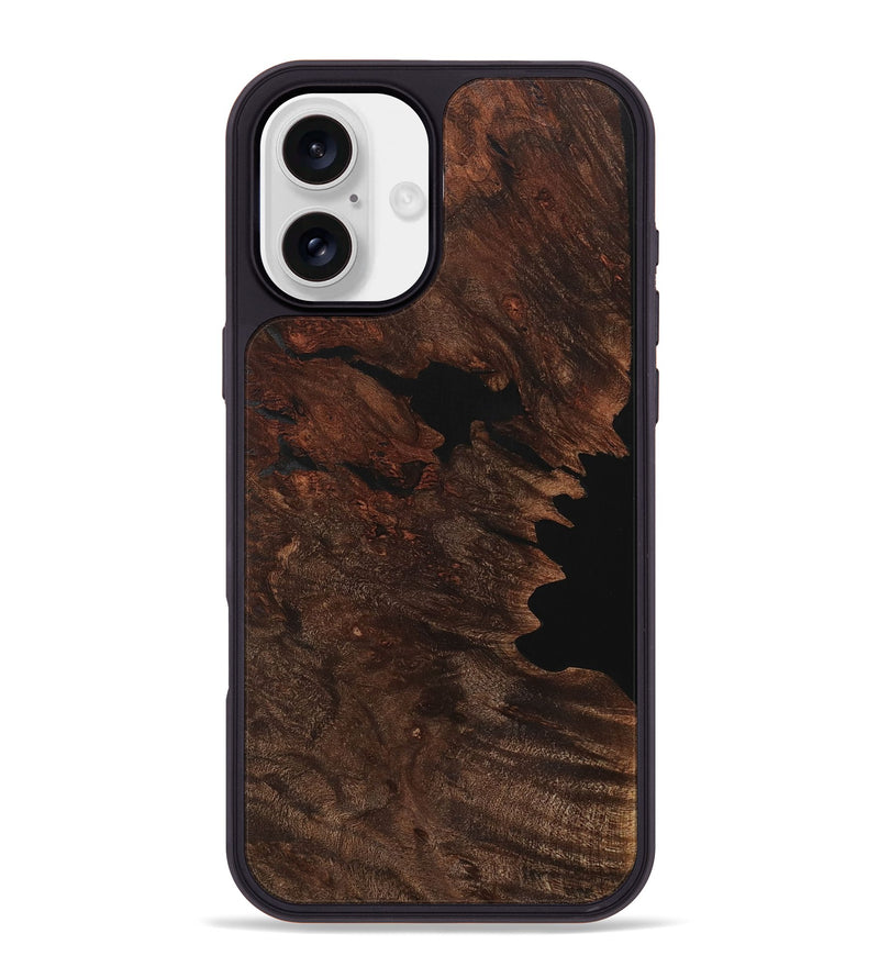 iPhone 16 Plus Wood Phone Case - Caine (Wood Burl, 729402)