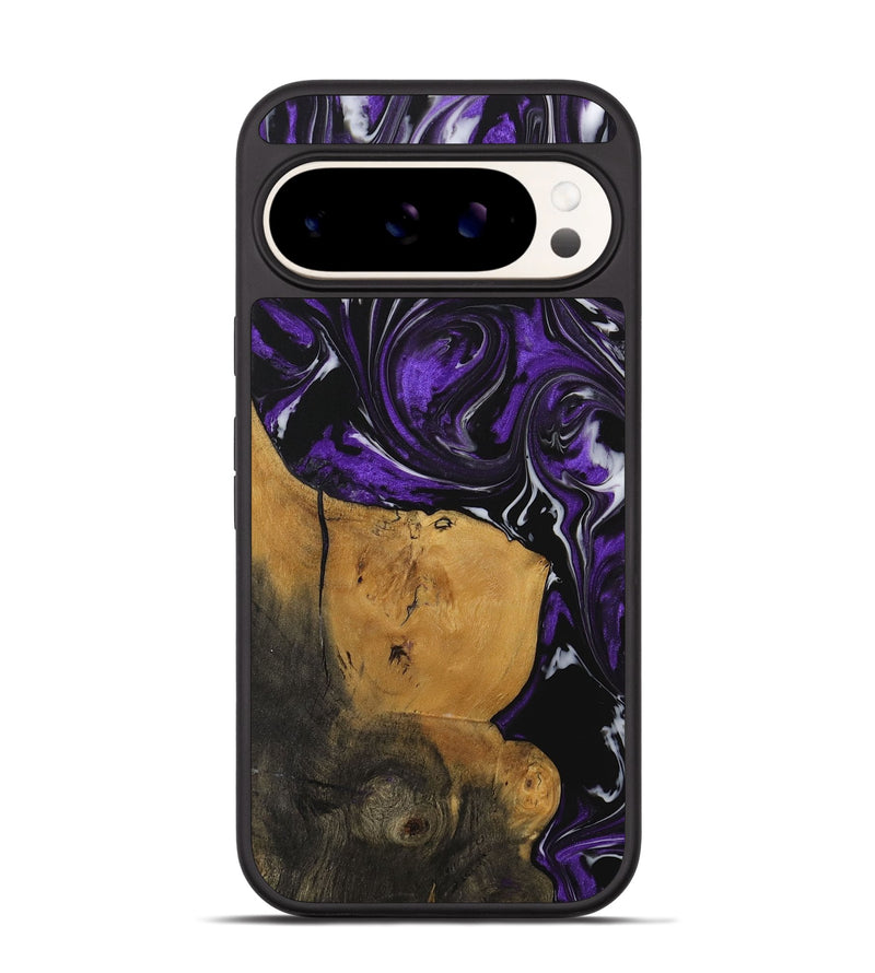 Pixel 9 Pro Wood Phone Case - Schell (Purple, 729413)