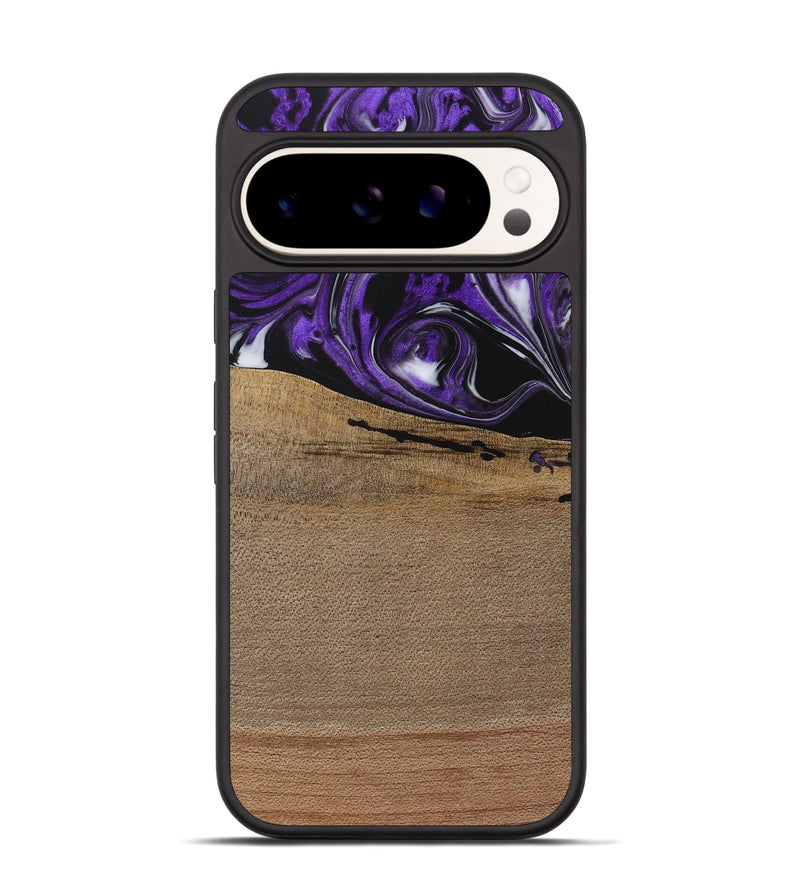 Pixel 9 Pro Wood Phone Case - Zadie (Purple, 729416)