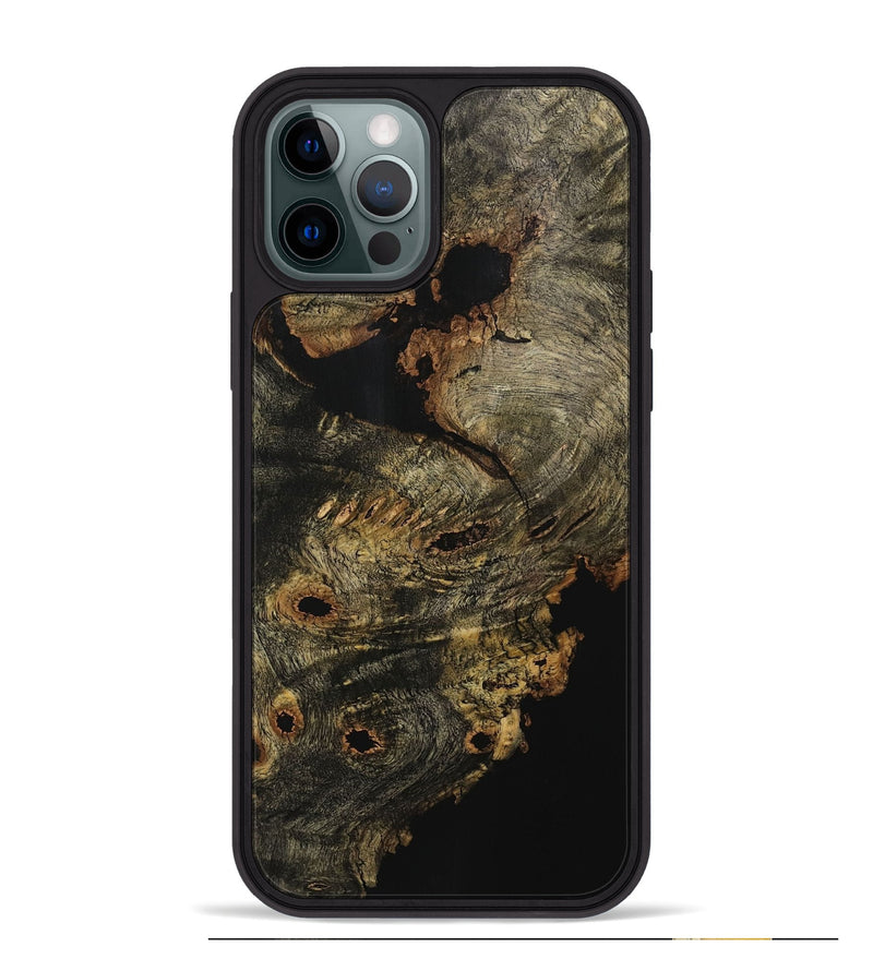 iPhone 12 Pro Max Wood Phone Case - Tiarra (Wood Burl, 729420)