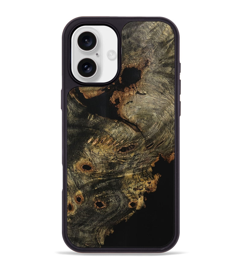 iPhone 16 Plus Wood Phone Case - Tiarra (Wood Burl, 729420)