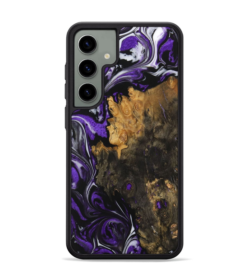 Galaxy S24 Plus Wood Phone Case - Maaike (Purple, 729430)