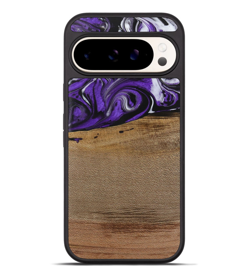 Pixel 9 Pro XL Wood Phone Case - Cleon (Purple, 729432)