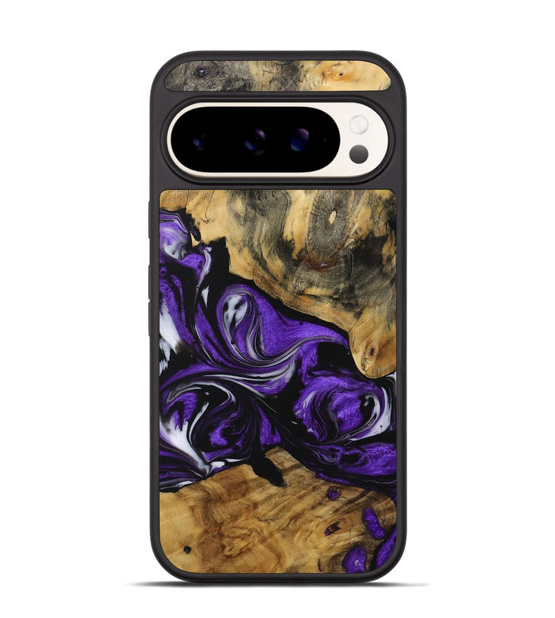 Pixel 9 Pro Wood Phone Case - Darlyne (Purple, 729441)