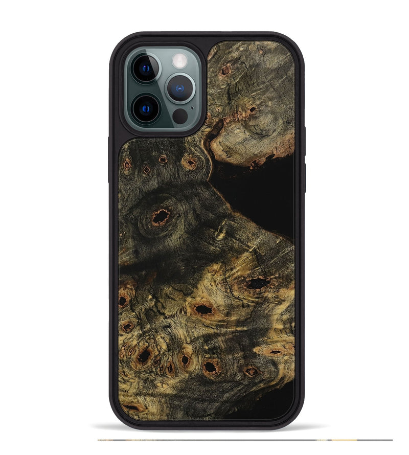 iPhone 12 Pro Max Wood Phone Case - Shannah (Wood Burl, 729443)