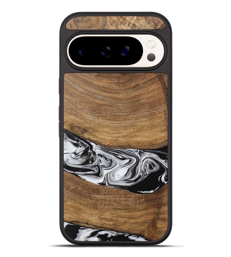 Pixel 9 Pro XL Wood Phone Case - Ertan (Black & White, 729451)