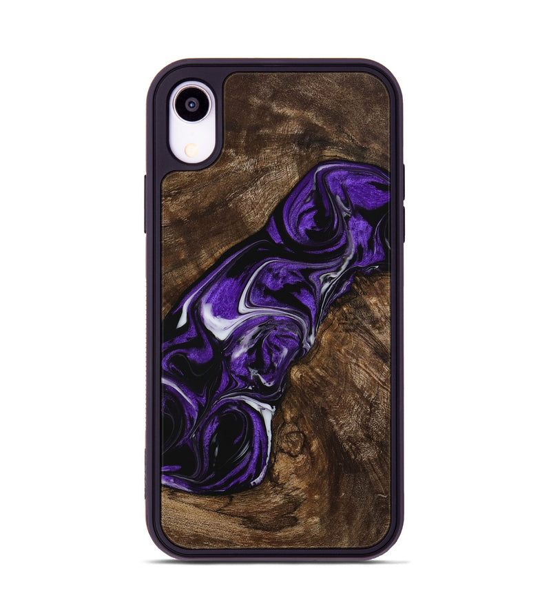 iPhone Xr Wood Phone Case - Horton (Purple, 729456)