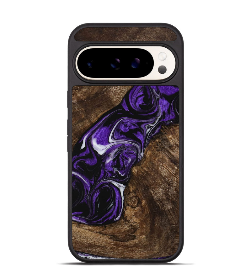 Pixel 9 Pro Wood Phone Case - Horton (Purple, 729456)