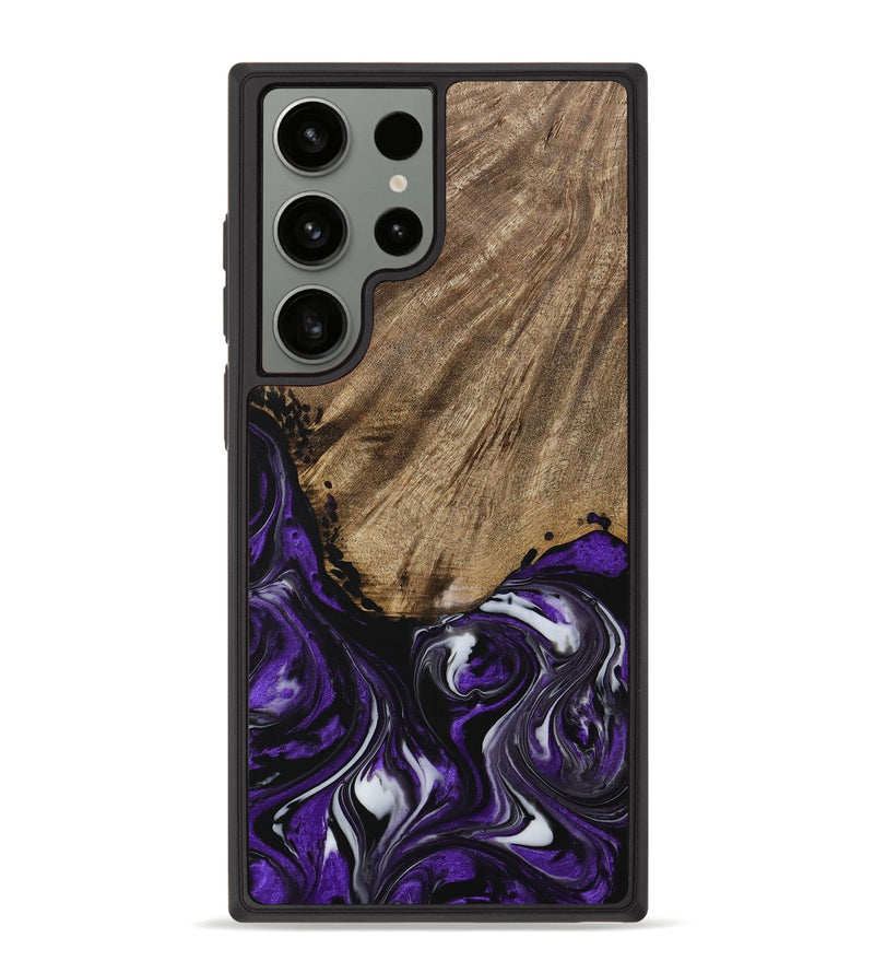 Galaxy S23 Ultra Wood Phone Case - Andrzej (Purple, 729463)