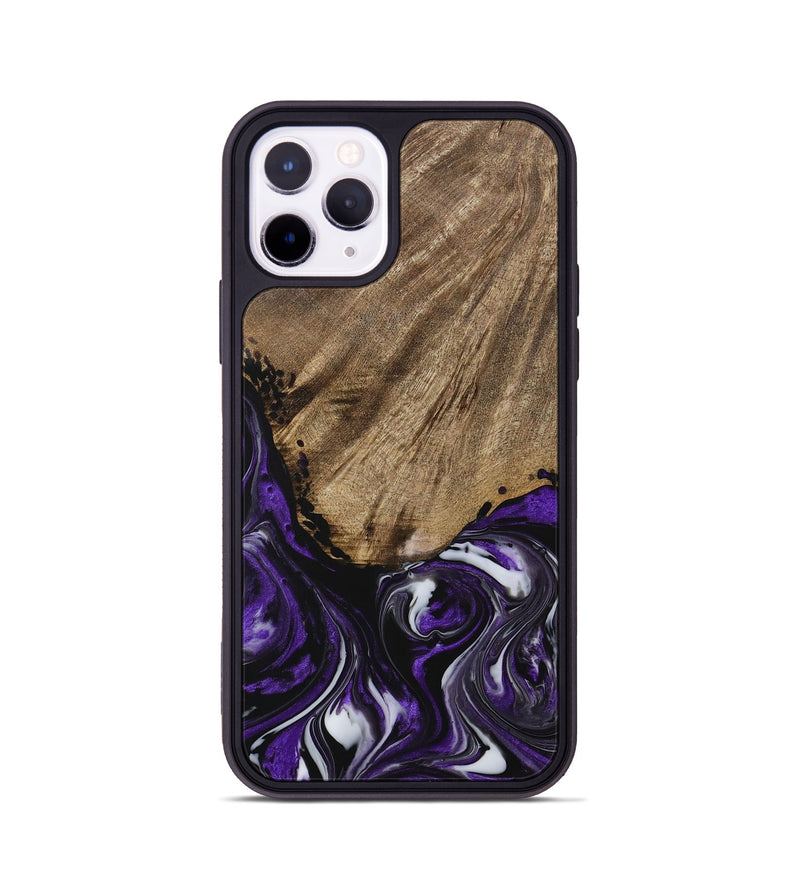 iPhone 11 Pro Wood Phone Case - Andrzej (Purple, 729463)