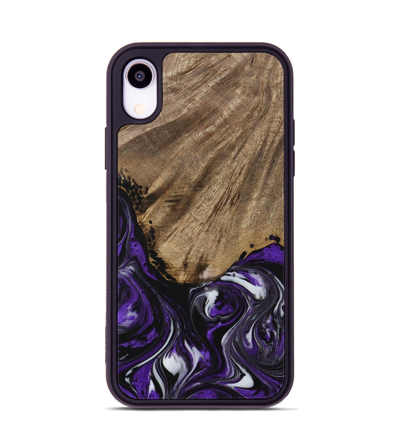 iPhone Xr Wood Phone Case - Andrzej (Purple, 729463)