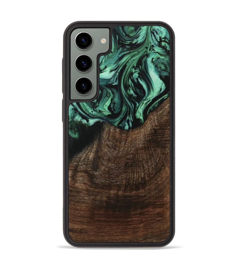 Galaxy S23 Plus Wood Phone Case - Dillie (Green, 729543)