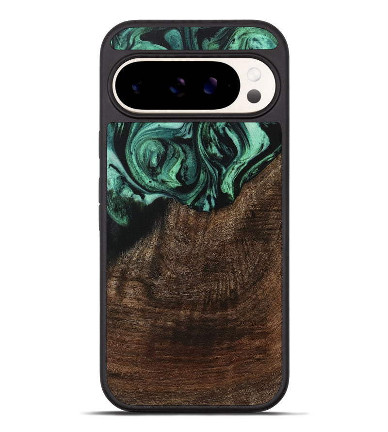 Pixel 9 Pro XL Wood Phone Case - Dillie (Green, 729543)