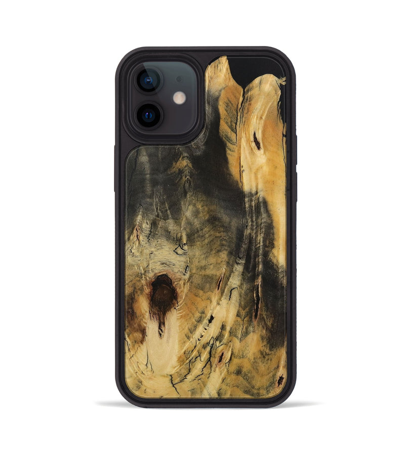 iPhone 12 Wood Phone Case - Kindra (Wood Burl, 729548)