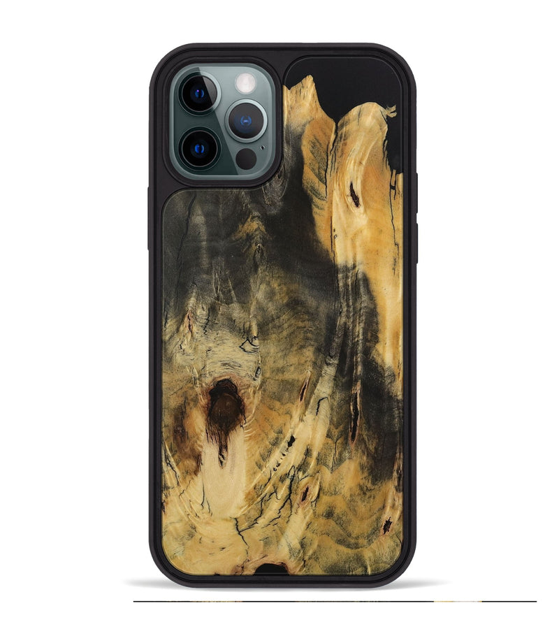 iPhone 12 Pro Max Wood Phone Case - Kindra (Wood Burl, 729548)