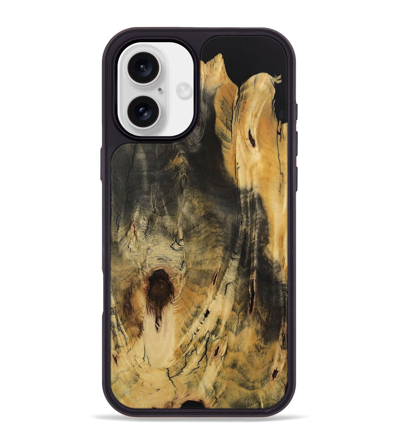 iPhone 16 Plus Wood Phone Case - Kindra (Wood Burl, 729548)