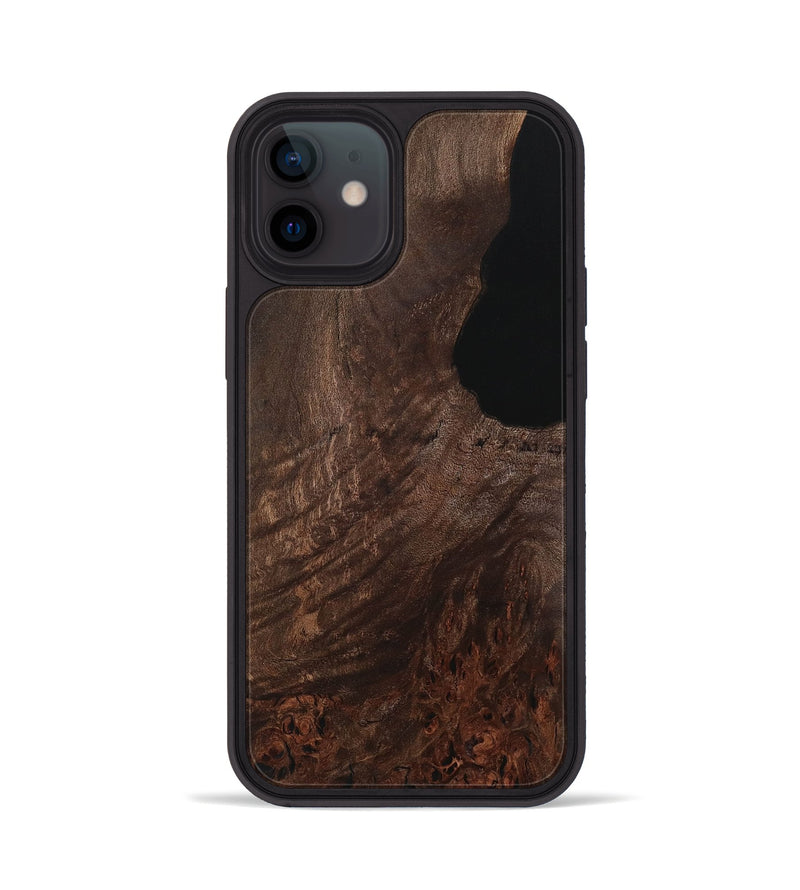 iPhone 12 Wood Phone Case - Male (Wood Burl, 729551)