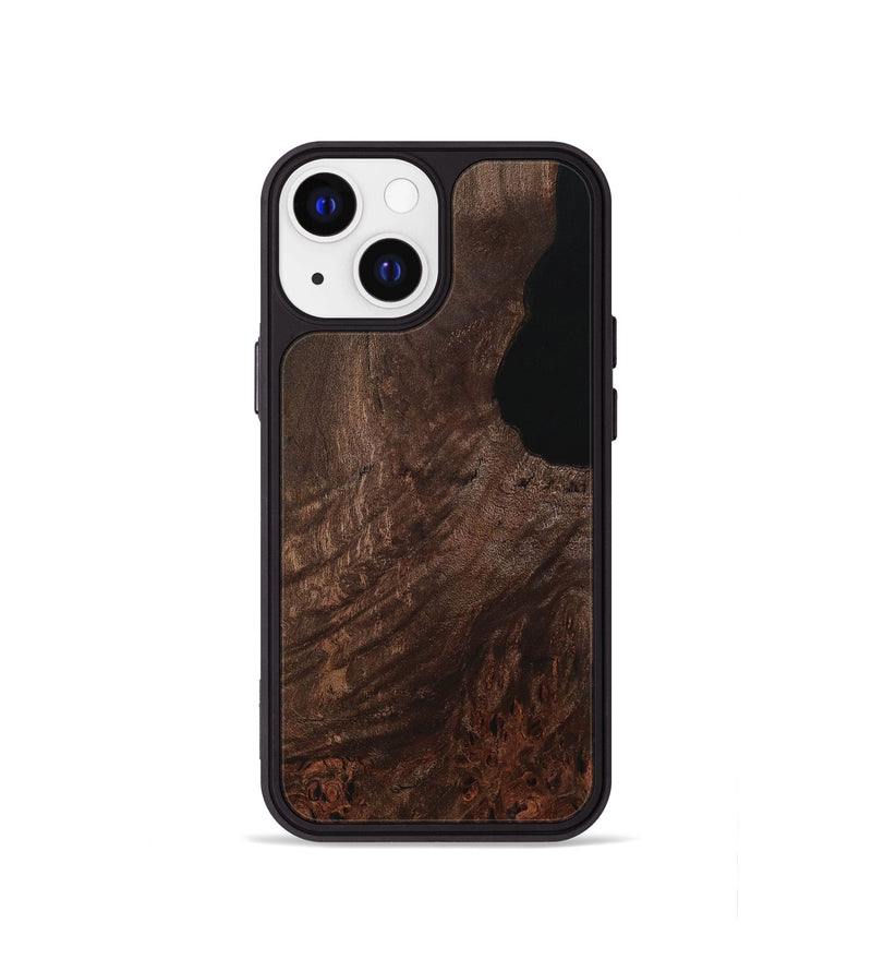 iPhone 13 mini Wood Phone Case - Male (Wood Burl, 729551)