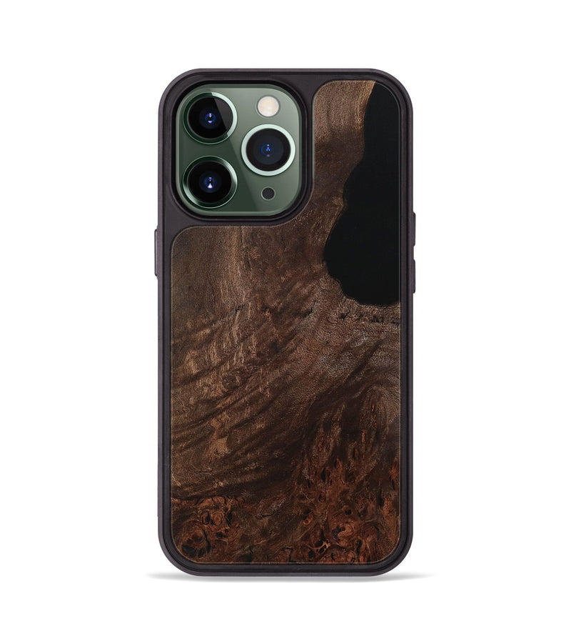 iPhone 13 Pro Wood Phone Case - Male (Wood Burl, 729551)