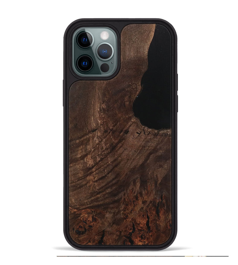 iPhone 12 Pro Max Wood Phone Case - Laverna (Wood Burl, 729609)