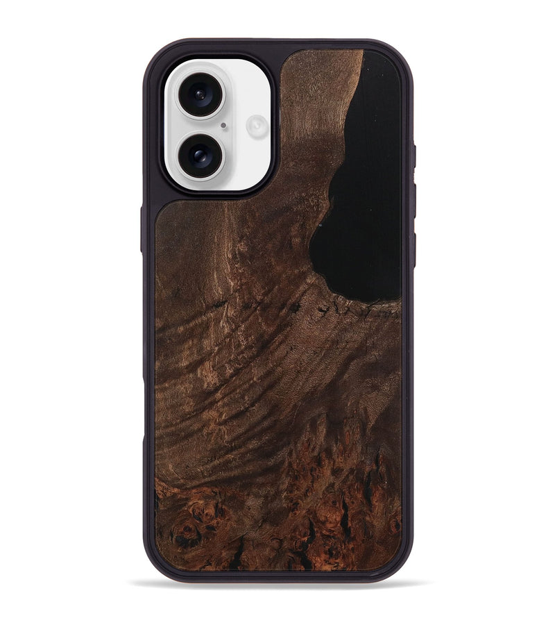 iPhone 16 Plus Wood Phone Case - Laverna (Wood Burl, 729609)