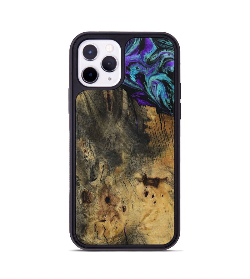 iPhone 11 Pro Wood Phone Case - Aeriell (Purple, 729612)